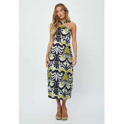 Vestido escote halter